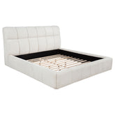 Nollet 48-inch Upholstered Panel Platform Bed